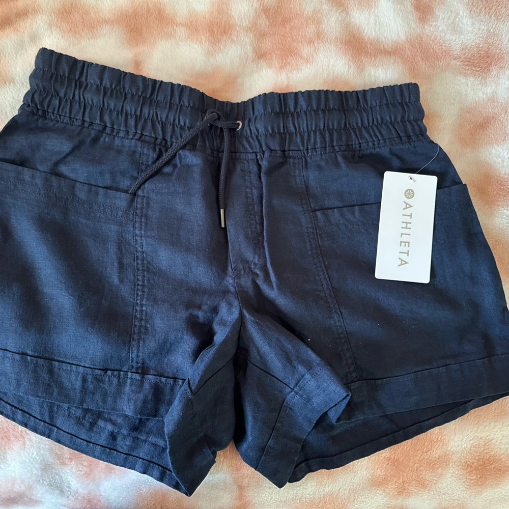 Athleta Women's Dark Blue Athletic Shorts